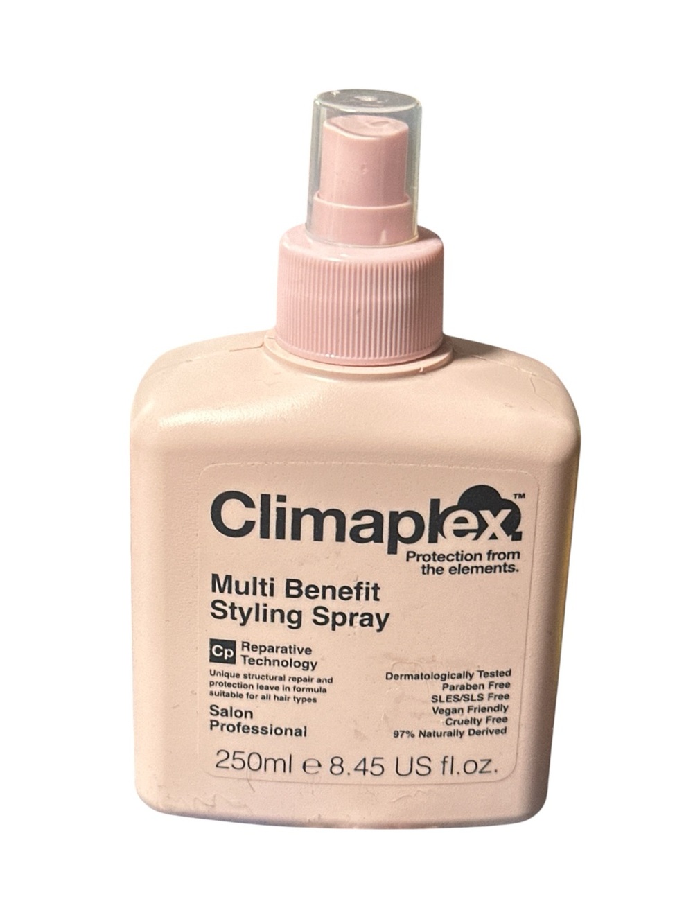 Climaplex Multi Benefit Styling Spray - Pink Spray Bottle